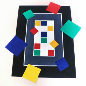 quatre-petits-tours, tapis rectangle, coloré