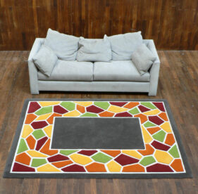 mozaic, grand-tapis, loft, salon, déco