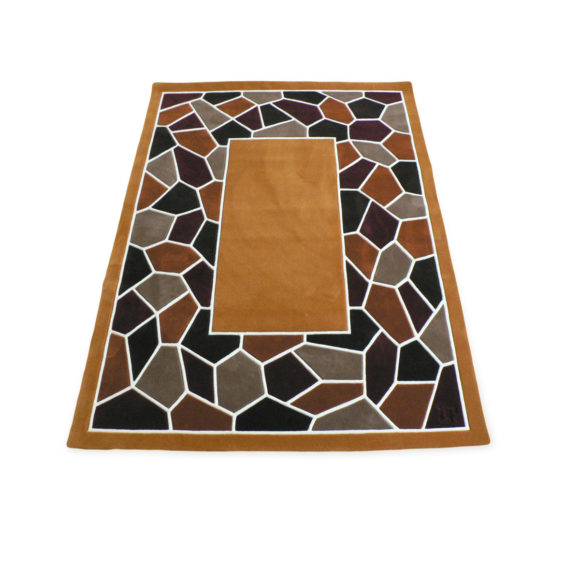 Mosaic tapis tufté main Made in france