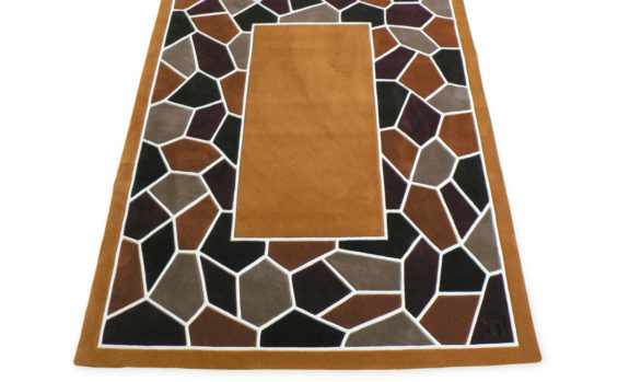 Mosaic tapis tufté main Made in france