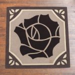 tapis laine naturelle bizet noire du velay