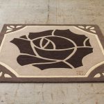 tapis laine naturelle bizet noire du velay